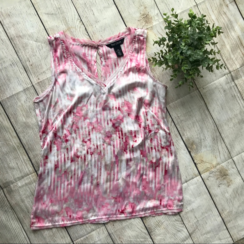 White House Black Market Sleeveless Blouse